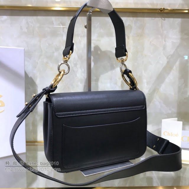 Chloe女包 克洛伊經典C形飾扣寬肩帶包包 Chole手提肩背斜挎包  jjh1374